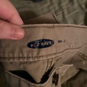 48x30 old navy khaki pants